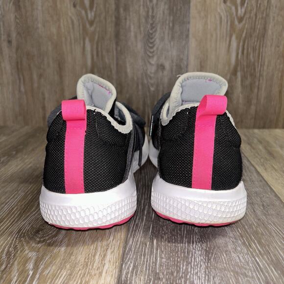 Adidas Fresh Bounce Women’s US Size 9.5 Sneaker Shoes W AQ7793 Black Grey Pink - Picture 7 of 11